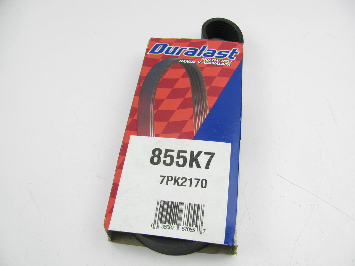 Duralast 855K7 Serpentine Belt - 0.96'' X 85.50'' - 7 Ribs