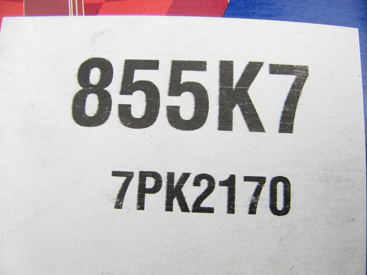 Duralast 855K7 Serpentine Belt - 0.96'' X 85.50'' - 7 Ribs