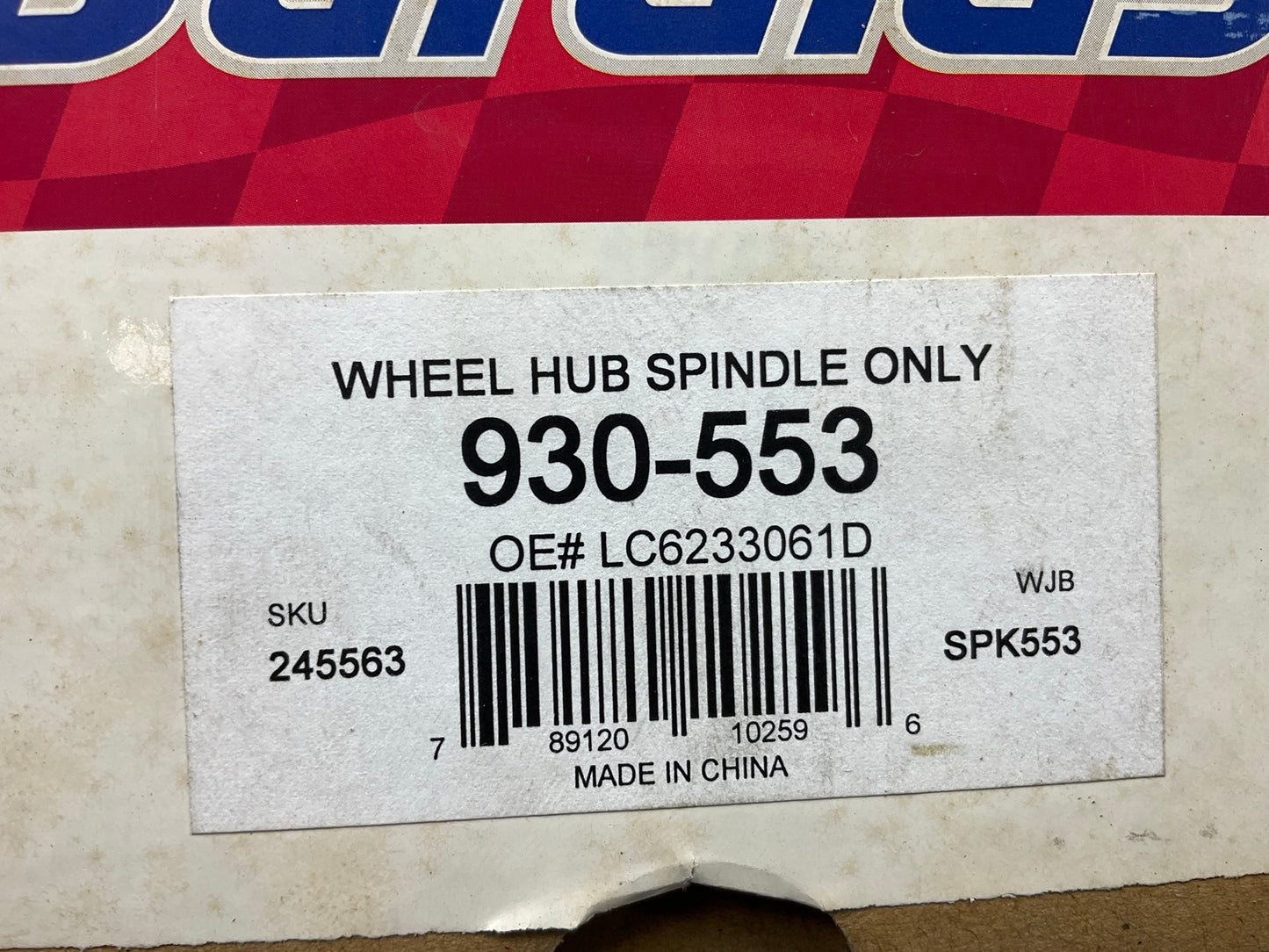 Duralast 930-553 Front Wheel Hub For 2000-2006 Mazda MPV