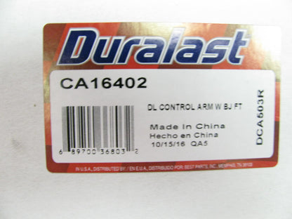 Duralast CA16402 Suspension Control Arm And Ball Joint - FRONT RIGHT LOWER