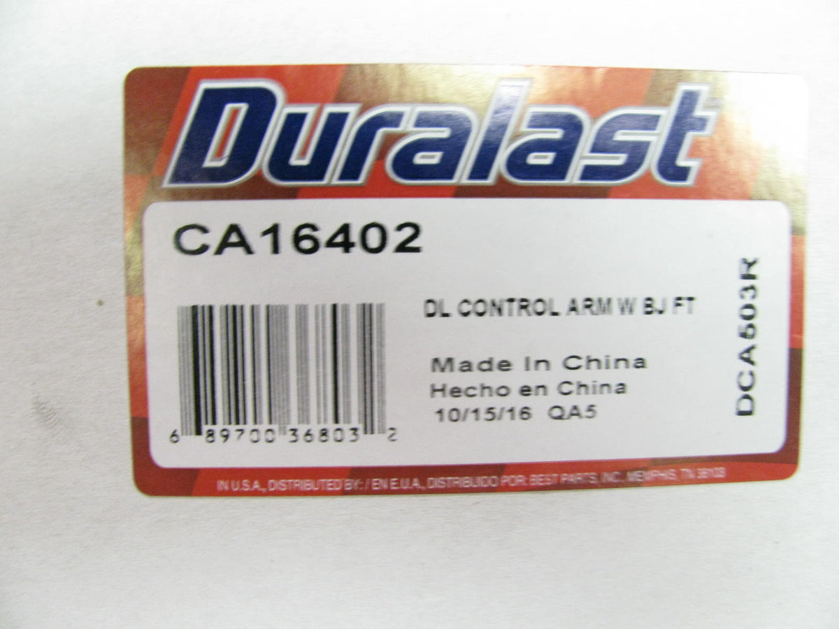 Duralast CA16402 Front Right Lower Control Arm 05-07 Ford Five Hundred Freestyle