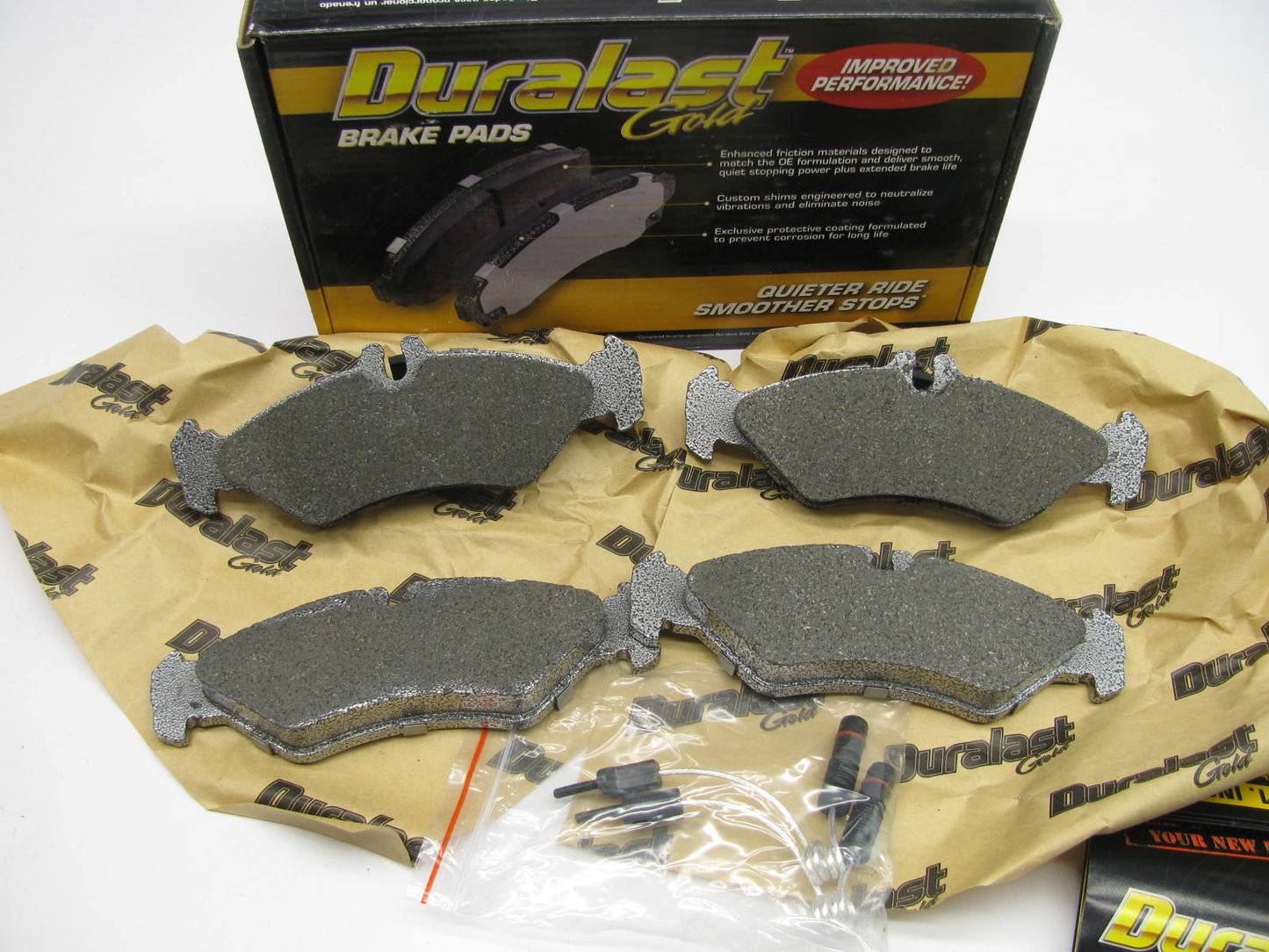 Duralast DG951 REAR Brake Pads For 2003-2006 Dodge Sprinter 3500