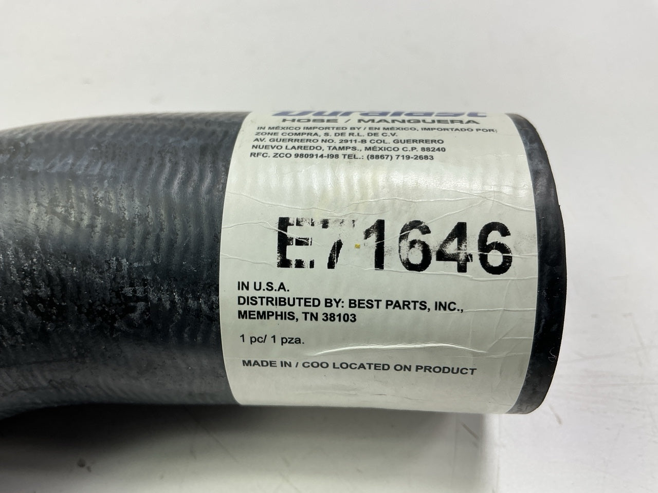 Duralast E71646 Lower Radiator Coolant Hose For 1992-1996 Chevrolet Corvette