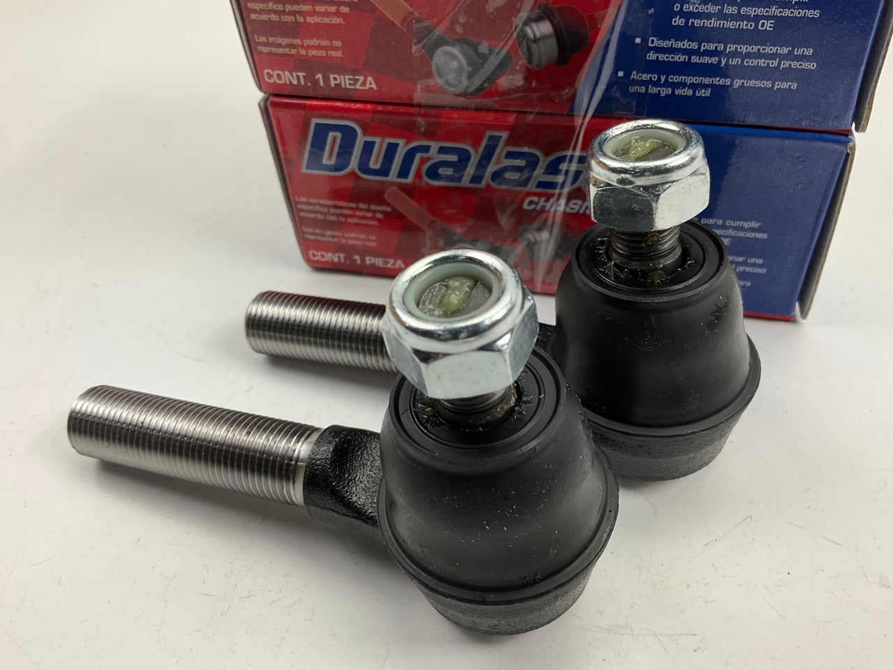 (2) Duralast ES3045R Front Outer Tie Rod Ends - 1986-1995 Suzuki Samurai