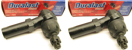 (2) Duralast ES3243 FRONT OUTER Steering Tie Rod Ends