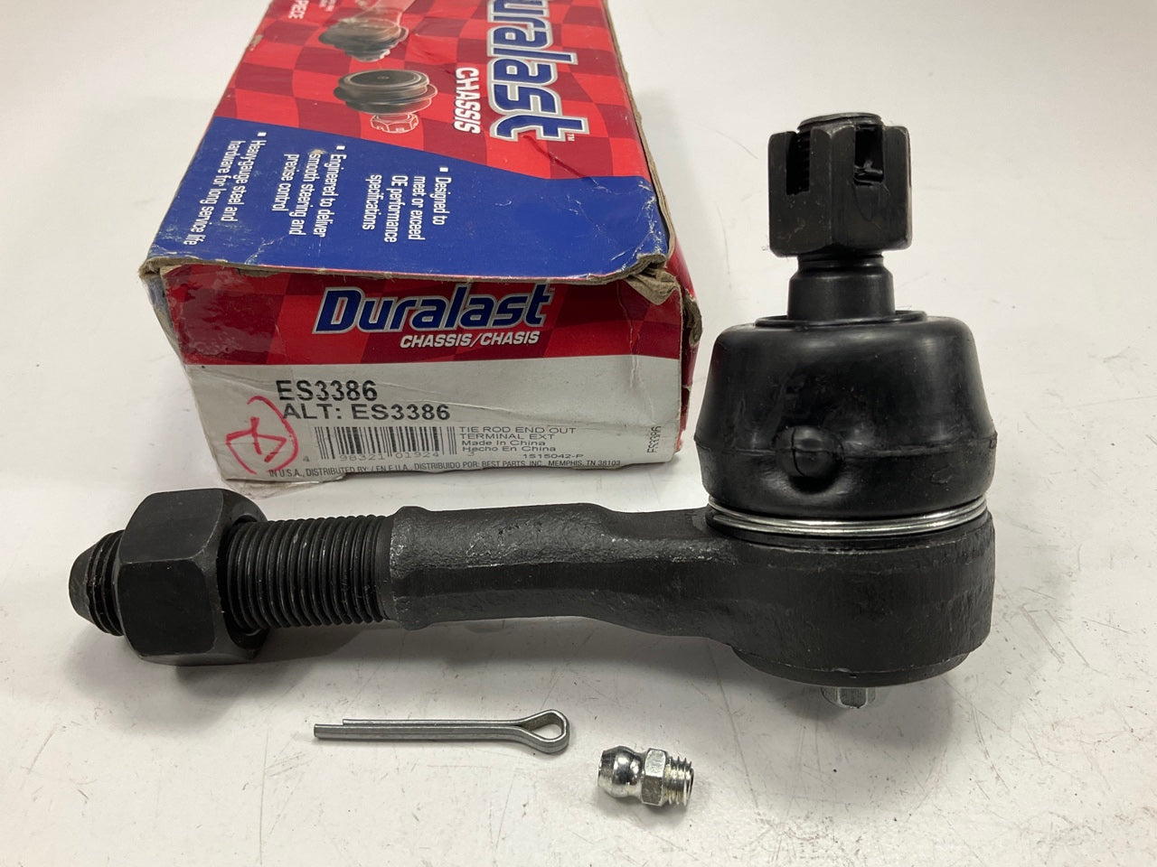 Duralast ES3386 Front Outer Steering Tie Rod End
