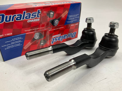 (2) Duralast ES3387 Front Innner Tie Rod End For 1992-00 Mitsubishi Montero
