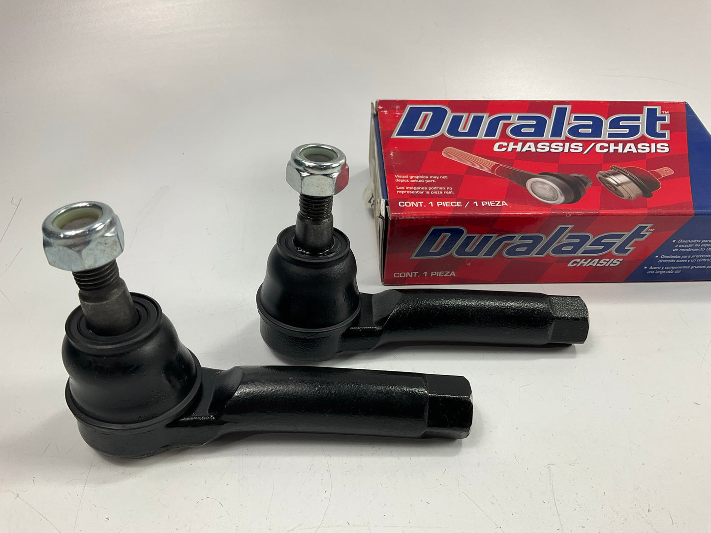 (2) Duralast ES3403-2 Front Steering Tie Rod End