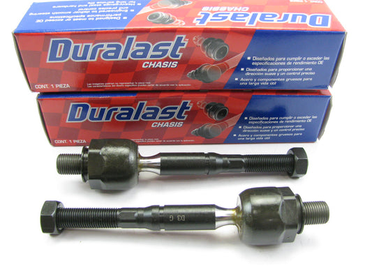 (2) Duralast ES3619 / EV428 FRONT INNER Steering Tie Rod Ends