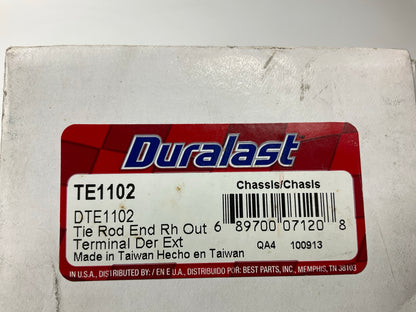 Duralast ES80303 Front Left Outer Steering Tie Rod End 2004-2009 Toyota Prius