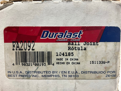 Duralast FA2092 Front Lower Suspension Ball Joint