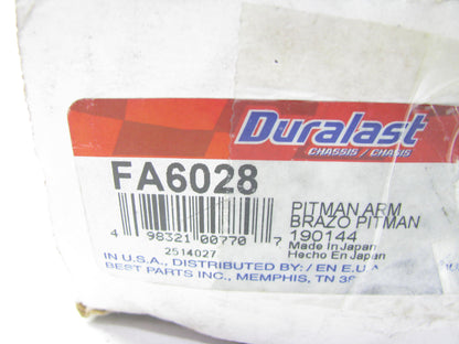 Duralast FA6028 Steering Pitman Arm For 89-91 Montero 97-04 Montero Sport