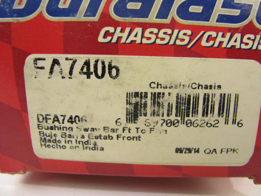 Duralast FA7406 Suspension Stabilizer Sway Bar Bushing Kit - Front