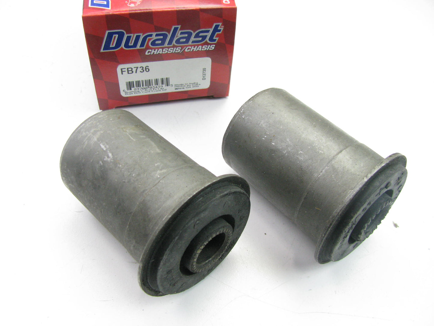 (2) Duralast FB736 Front Lower Control Arm Bushing