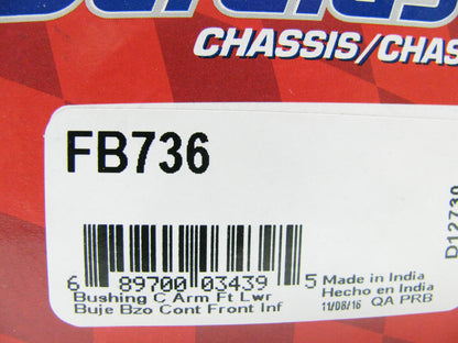 (2)Pcs New Duralast FB736 Front Lower Control Arm Bushing