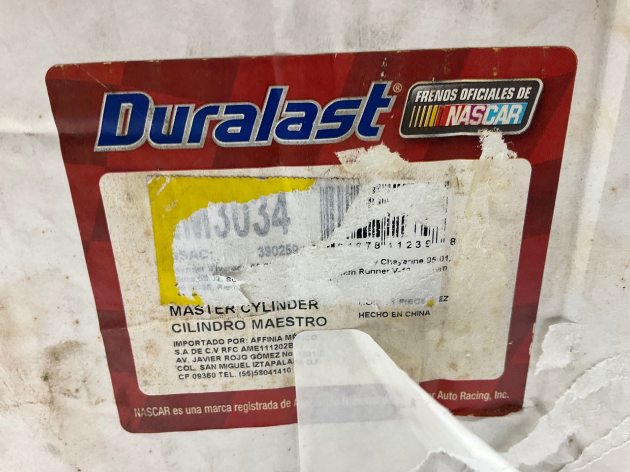 Duralast NM3034 Brake Master Cylinder