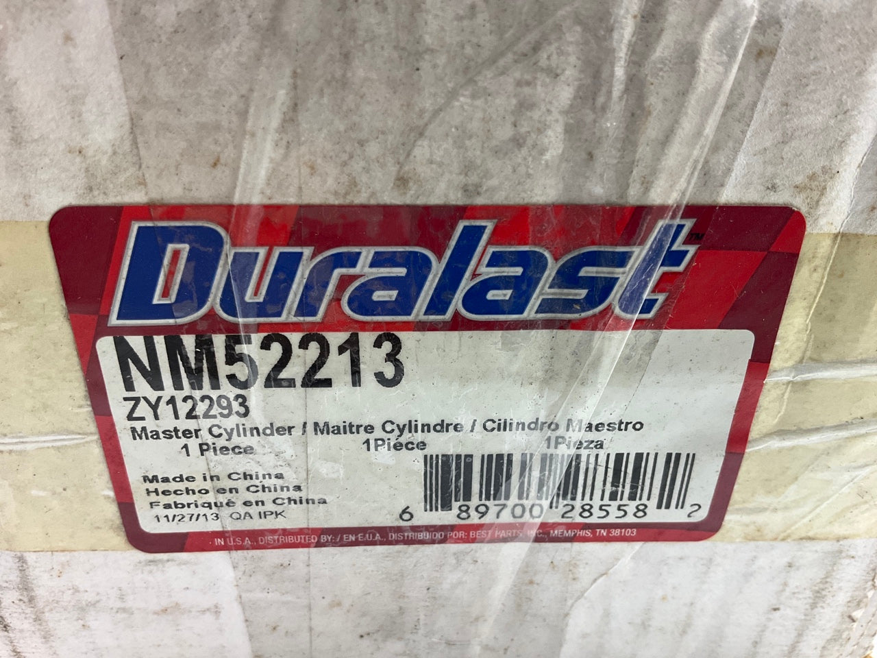 Missing Sensor - Duralast NM52213 Brake Master Cylinder