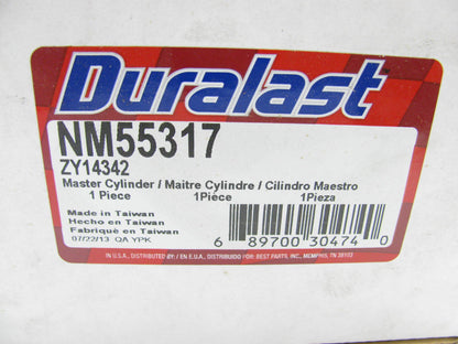 Duralast NM55317 Brake Master Cylinder W/ Reservoir For 2004-2009 Nissan Quest