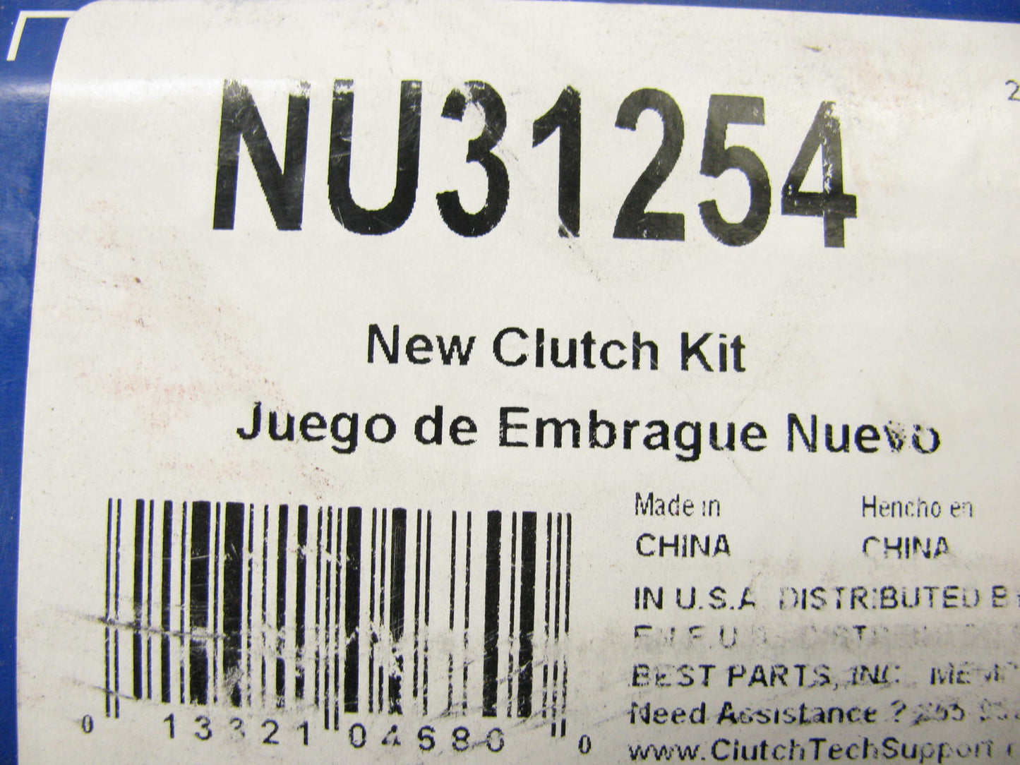 Duralast NU31254   Transmission Clutch Kit  For 1992-1996 Honda Prelude 2.3L