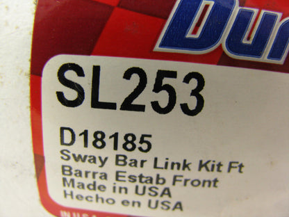 Duralast SL253 Suspension Stabilizer Sway Bar Link Kit - Front