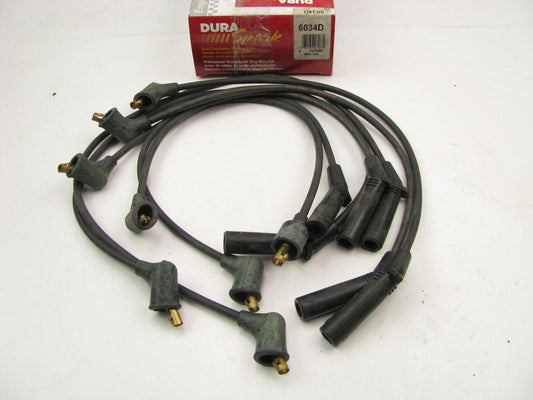 Duraspark 6034D Ignition Spark Plug Wire Set For 1996-2000 Dodge 3.0L V6