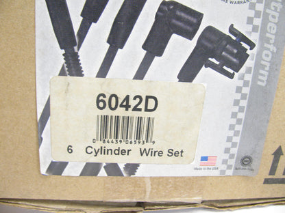Duraspark 6042D Ignition Spark Plug Wire Set For 1993-1997 Ford Mazda 2.5L-V6