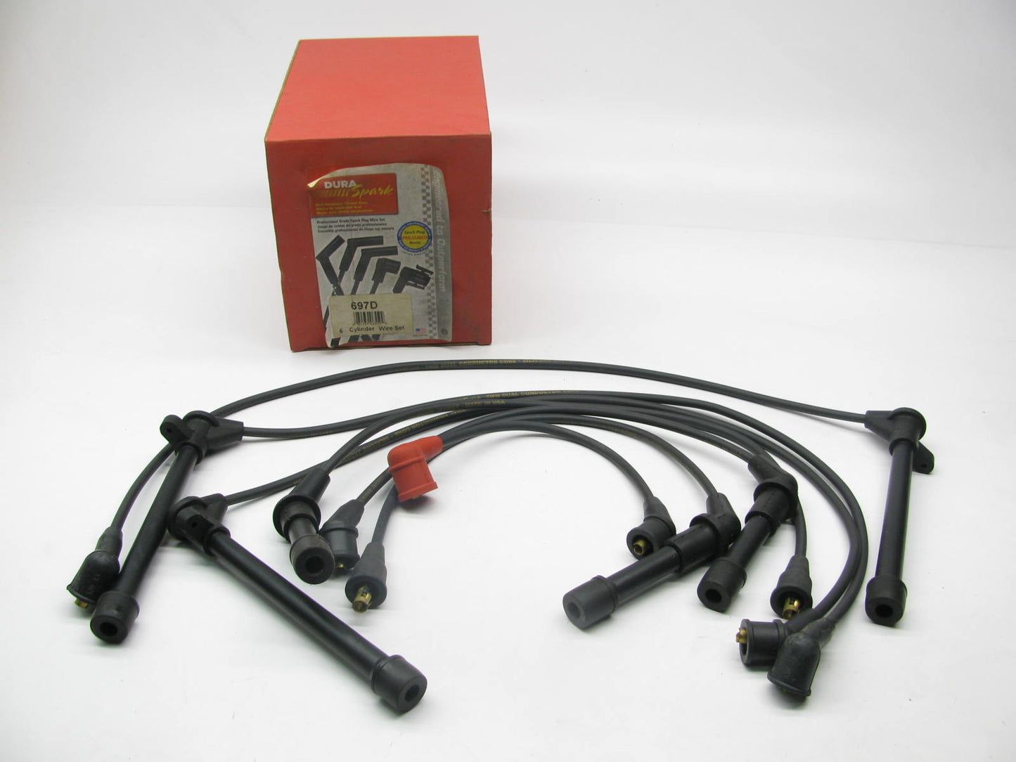Duraspark 697D Ignition Spark Plug Wire Set For 1989-1994 Nissan Maxima 3.0L-V6