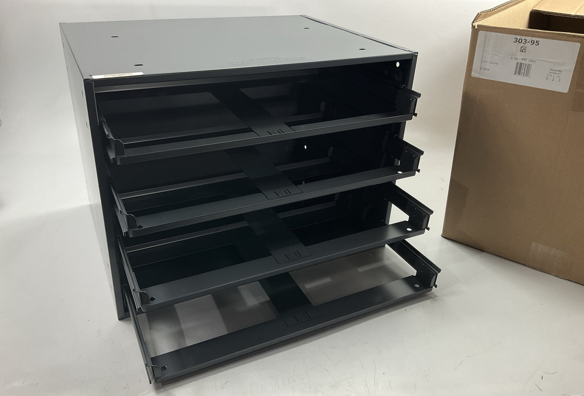 Durham 303-95 Sliding Drawer Cabinet Frame For 4 Drawers, 20 In W X 15 3/4 US
