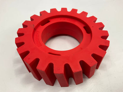 Dynabrade 92255 4'' Diameter X 1-1/4'' Wide RED-TRED Eraser Wheel