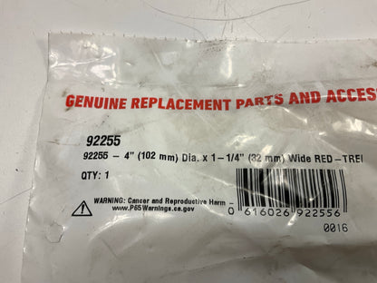 Dynabrade 92255 4'' Diameter X 1-1/4'' Wide RED-TRED Eraser Wheel
