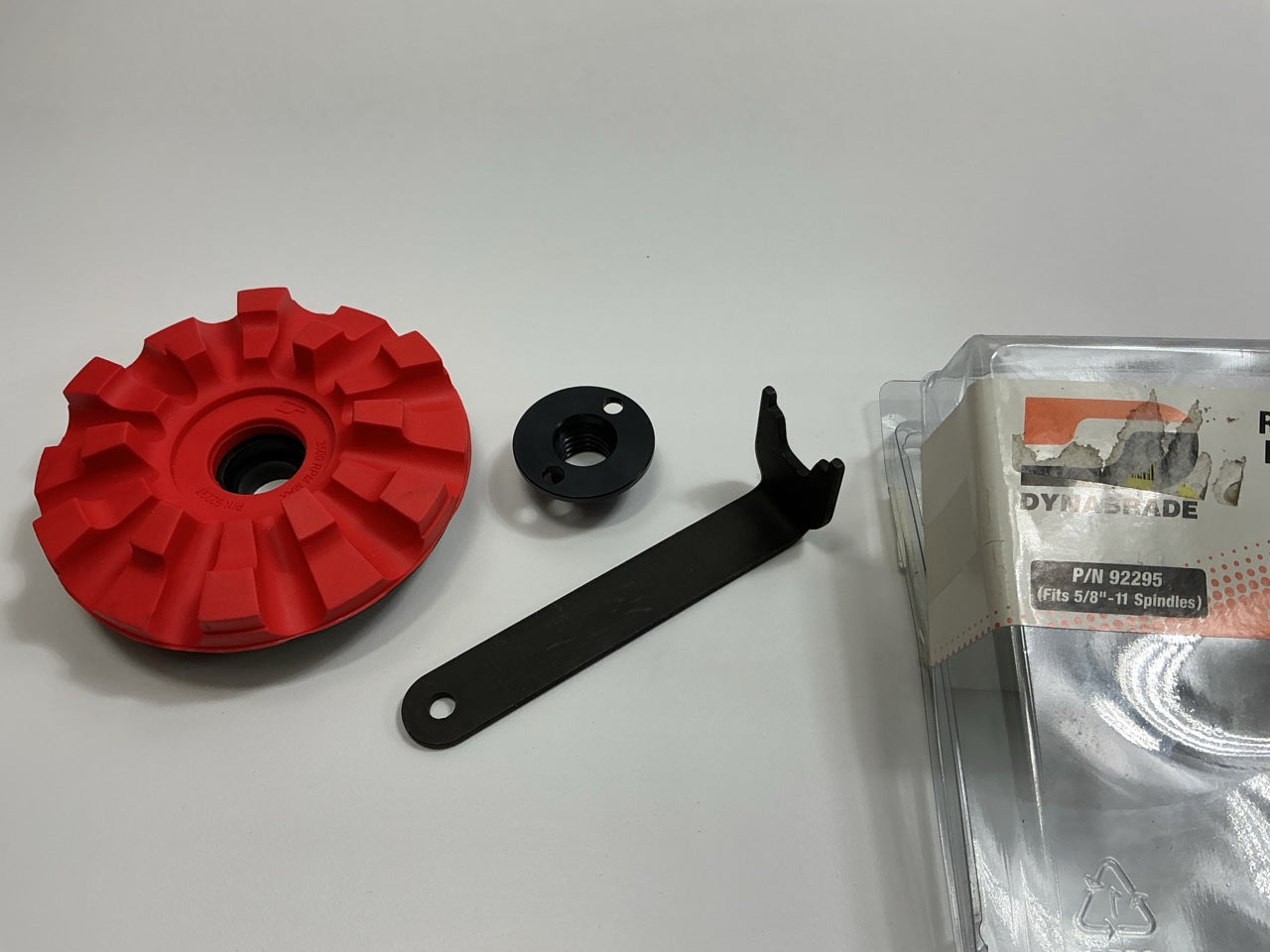 Dynabrade 92295 4'' Red-Tred Eraser Disc Easily Remove Decals, Pinstriping, Tape