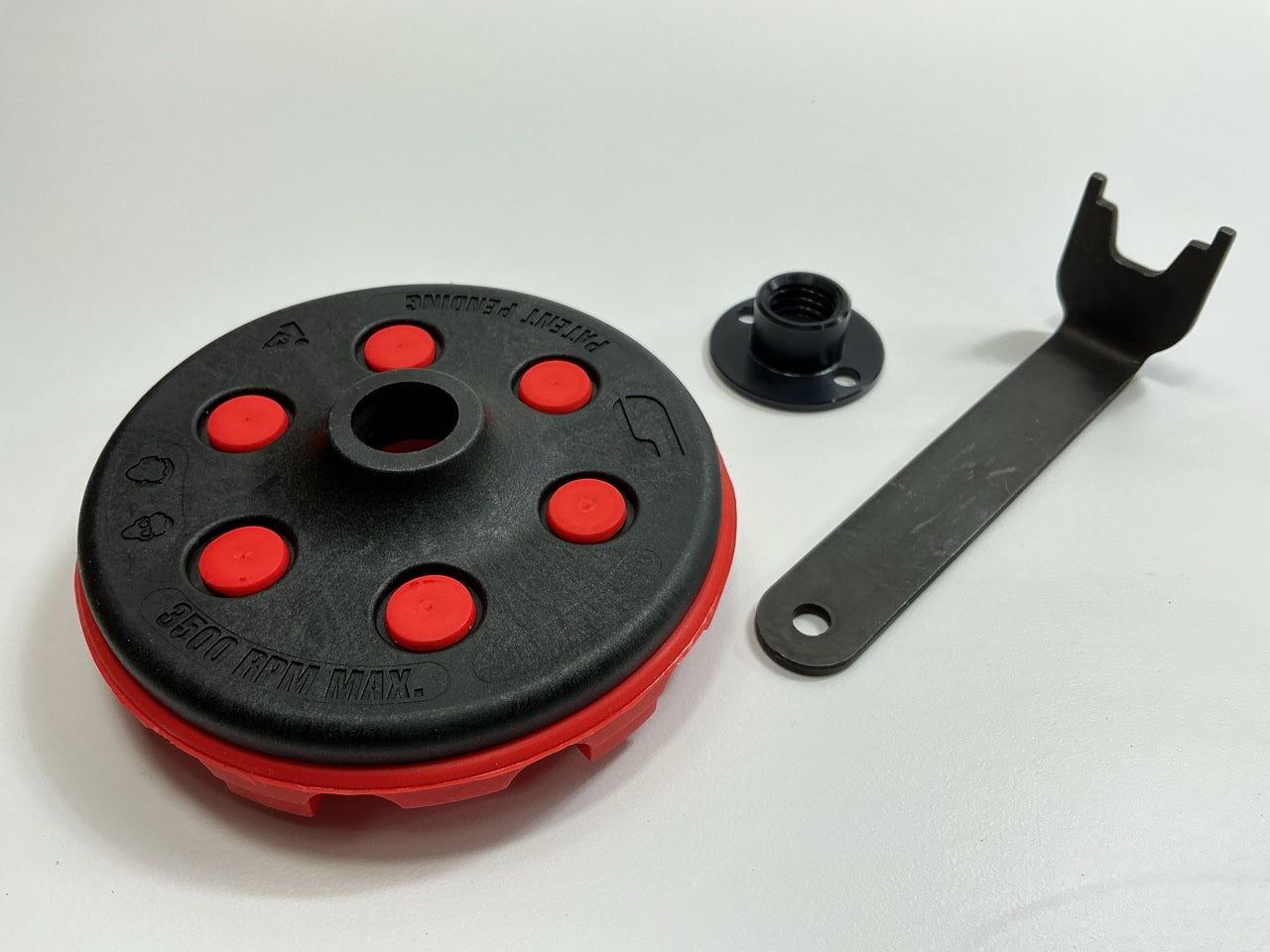 Dynabrade 92295 4'' Red-Tred Eraser Disc Easily Remove Decals, Pinstriping, Tape