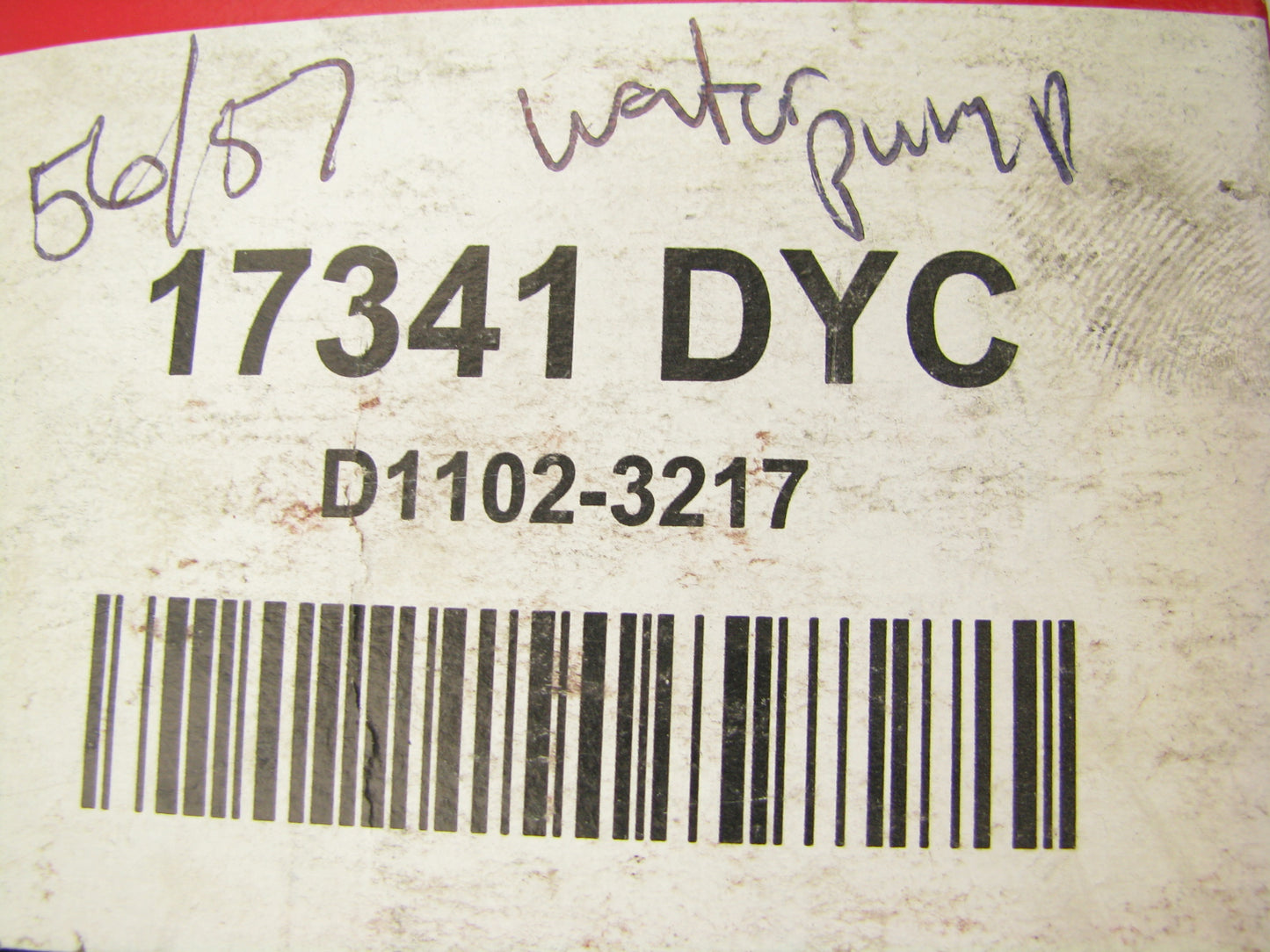 Dynacraft 17341DYC Accessory Drive Belt - 0.53'' X 34.25'' - 36 Degree