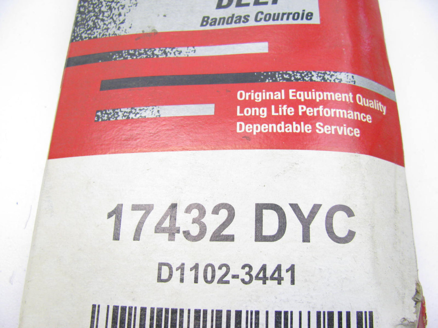 Dynacraft 17432DYC Accessory Drive Belt - 0.53'' X 43.20'' - 36 Degree