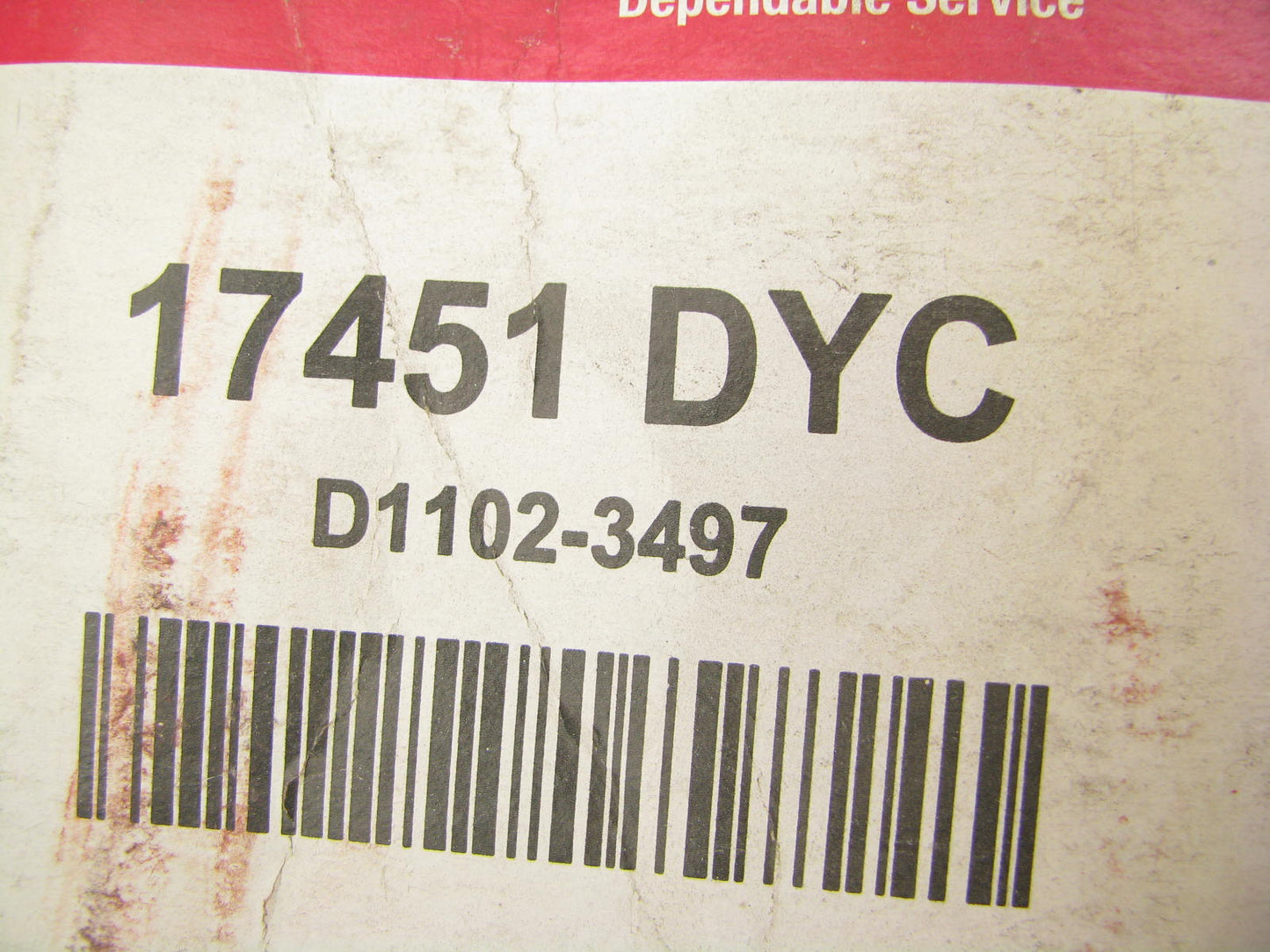 Dynacraft 17451DYC Accessory Drive Belt - 0.53'' X 45.0'' - 36 Degree