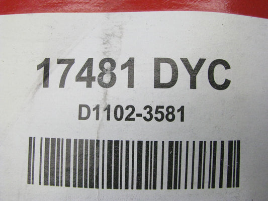 Dynacraft 17481DYC Accessory Drive Belt - 0.53'' X 48.25'' - 36 Degree