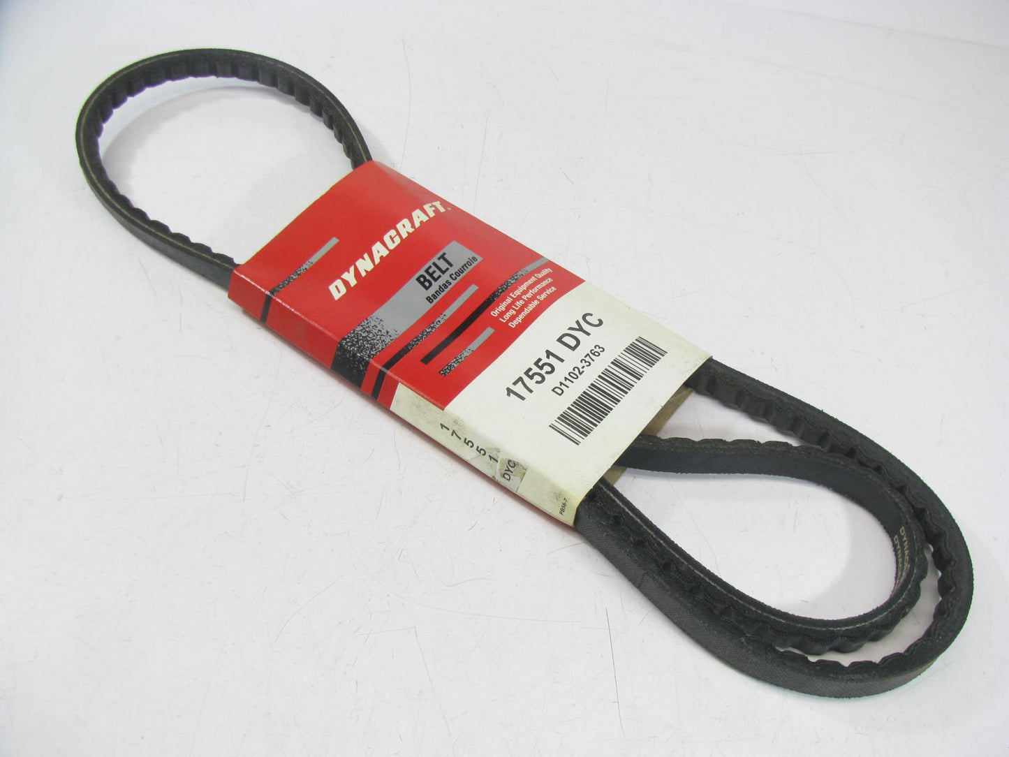 Dynacraft 17551DYC Accessory Drive Belt - 0.53'' X 55.10'' - 36 Degree
