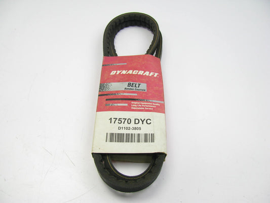 Dynacraft 17570 DYC Accessory Drive Belt - 0.53'' X 57.00'' - 36 Degree