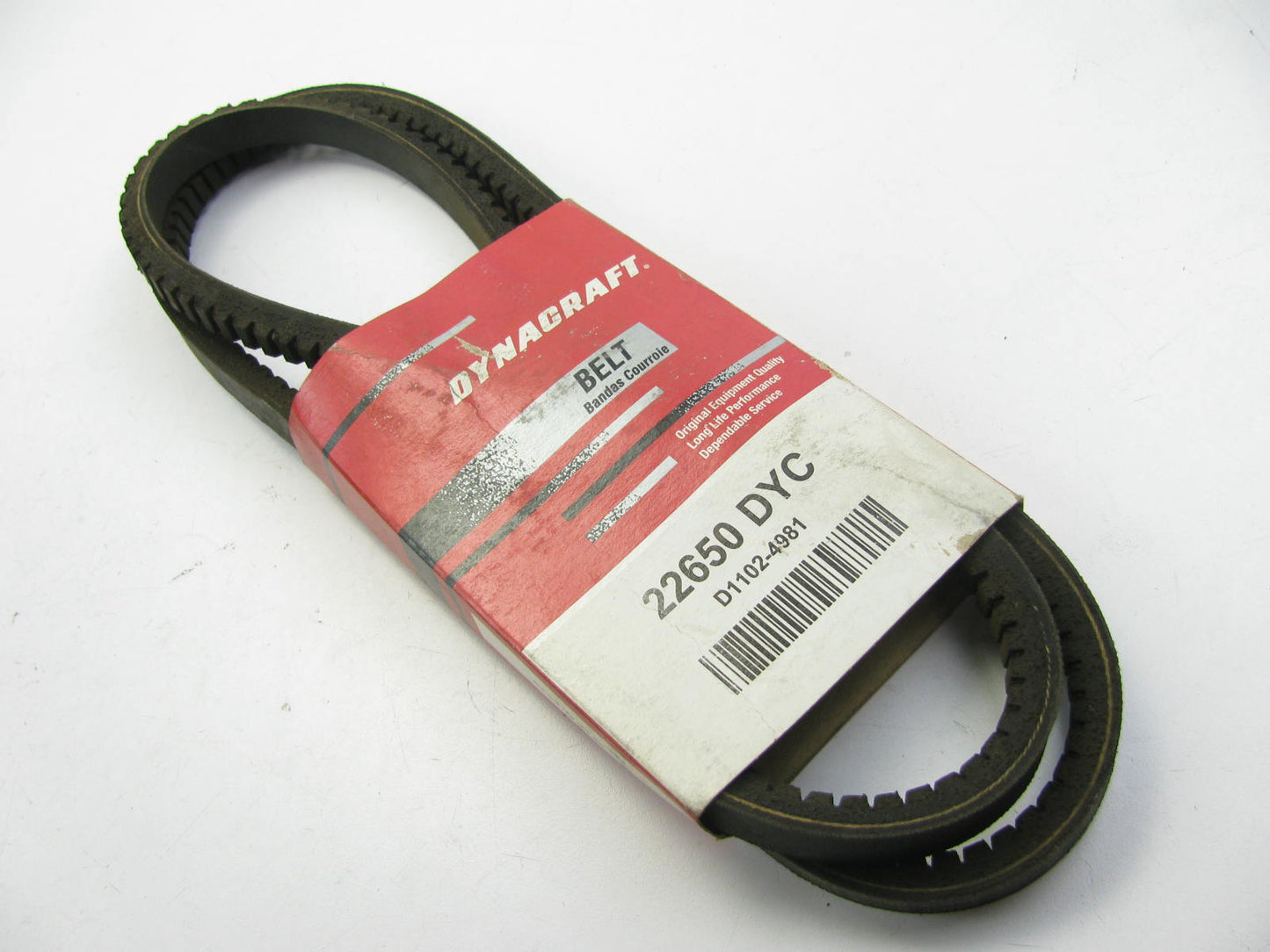 Dynacraft 22650DYC Accessory Drive Belt - 0.69'' X 65.00'' - 38 Degree