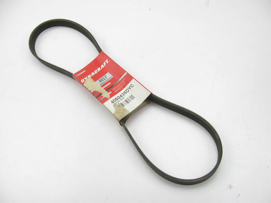 Dynacraft 4060435DYC Serpentine Belt - 0.84'' X 44.185'' - 6 Ribs