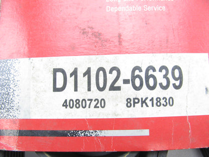 Dynacraft 4080720 Serpentine Belt - 1.12'' X 72.05'' - 8 Ribs