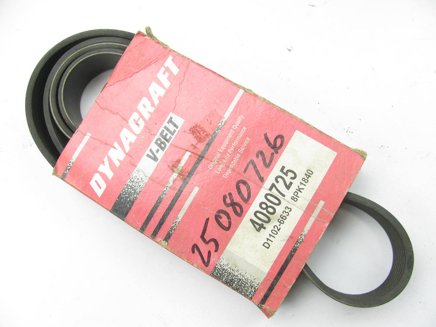 Dynacraft 4080725 Serpentine Belt - 1.12'' X 72.50'' - 8 Ribs