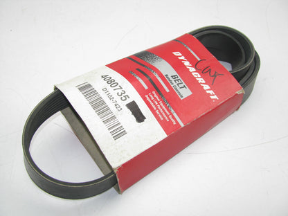 Dynacraft 4080735 Serpentine Belt - 1.12'' X 74.00'' - 8 Ribs