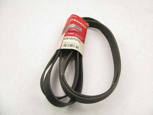 Dynacraft 4081047DYC Serpentine Belt - 1.12'' X 105.50'' - 8 Ribs