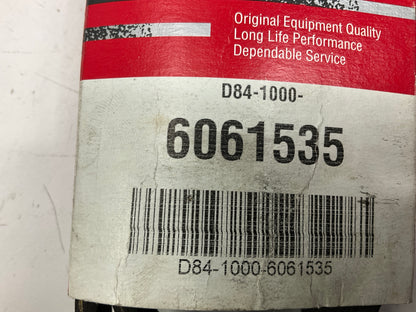 Dynacraft D84-1000-6061535 Serpentine Belt - 0.84'' X 61.00'' - 6 Ribs