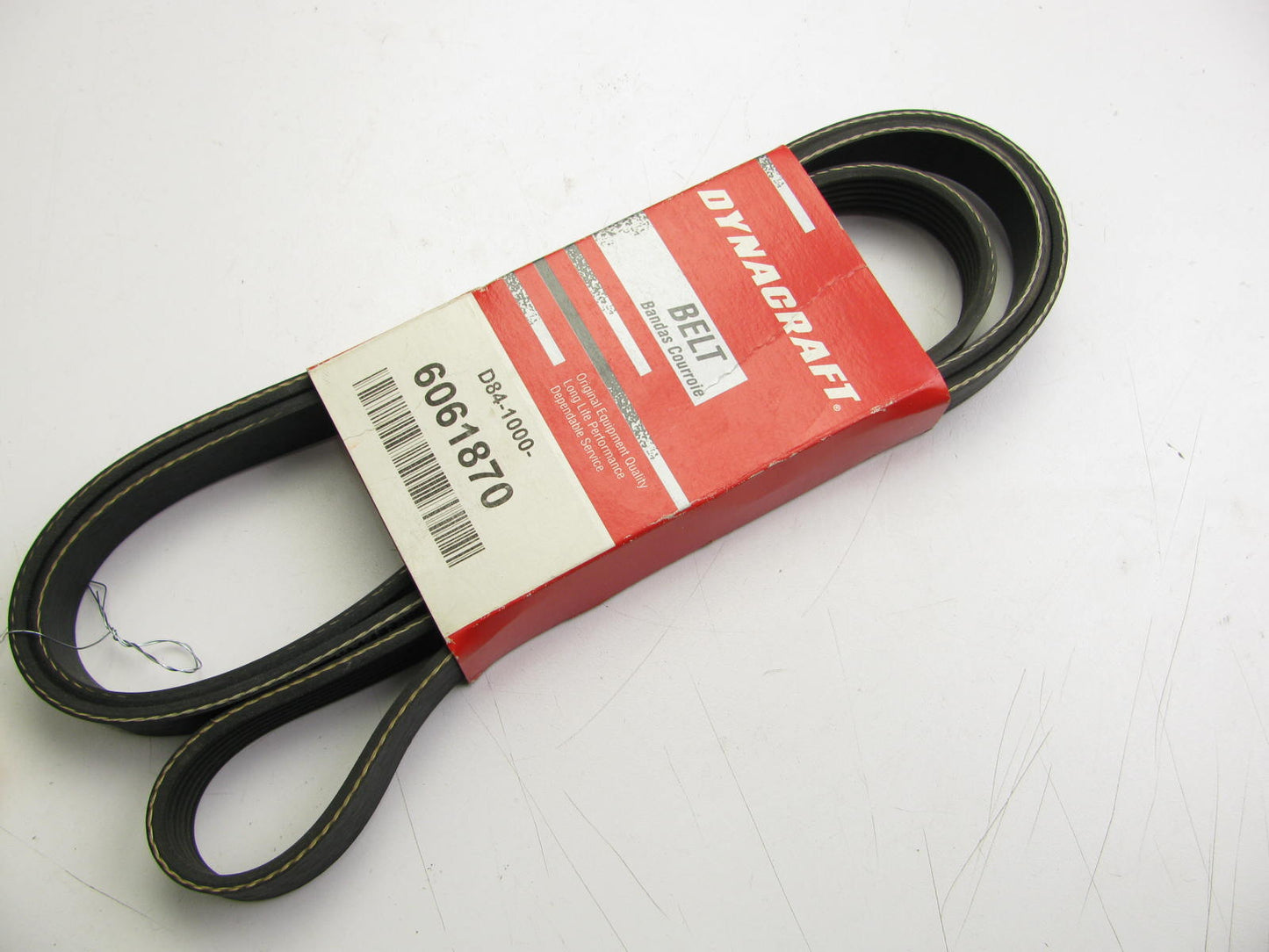 Dynacraft D84-1000-6061870 Serpentine Belt - 0.84'' X 74.125'' - 6 Ribs