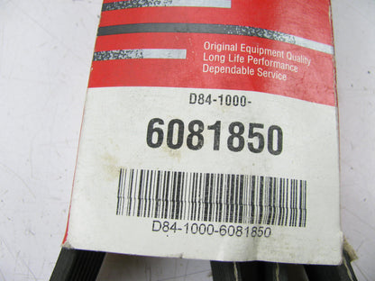 Dynacraft D84-1000-6081850 Serpentine Belt