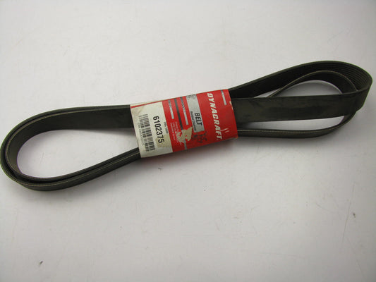 Dynacraft D84-1000-6102375 Serpentine Belt - 1.367'' X 94'' - 10 Ribs