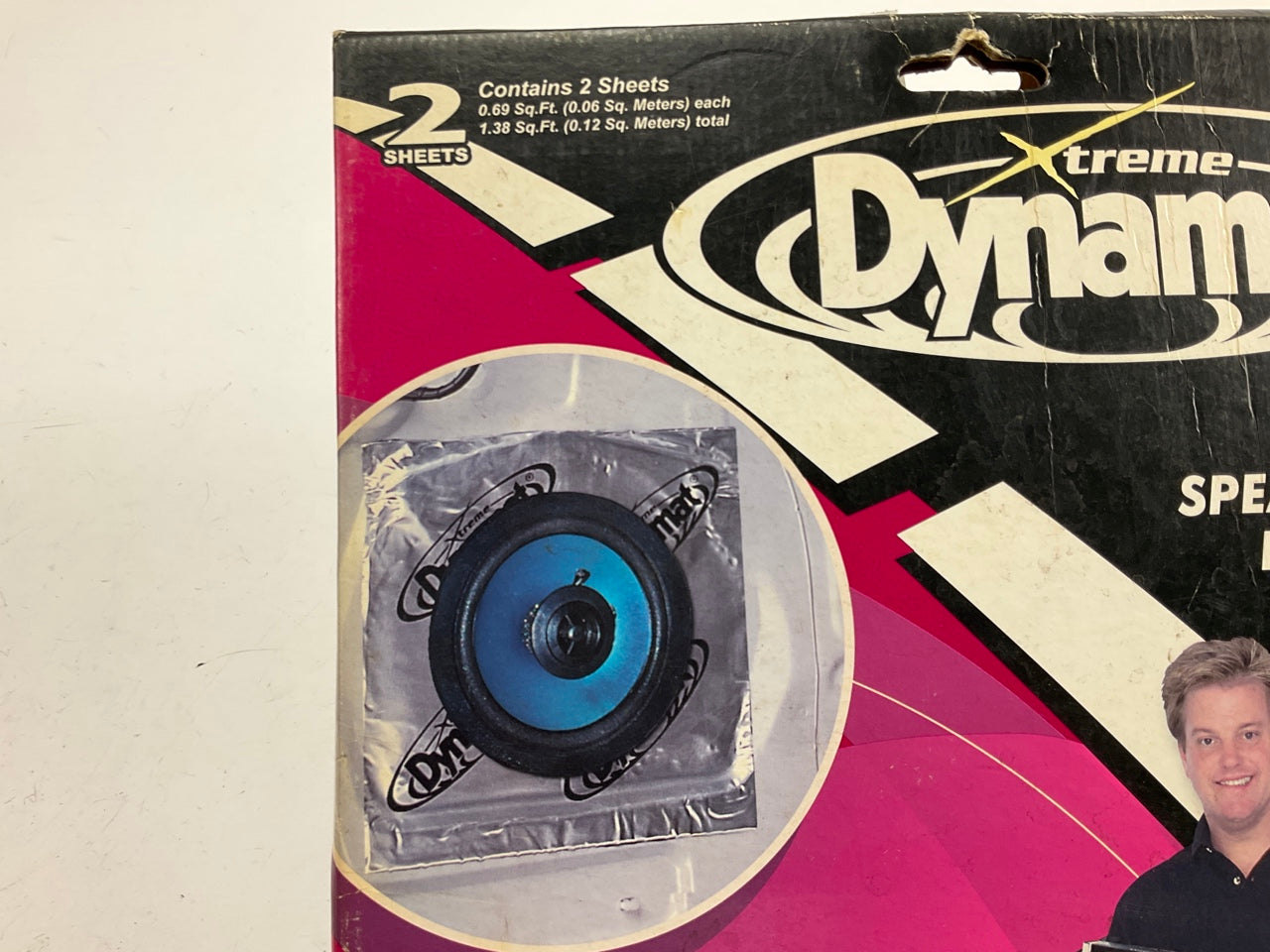 DYNAMAT 10415 XTREME Sound Damping Speaker Kit - Two Sheets 10''x10'' Each