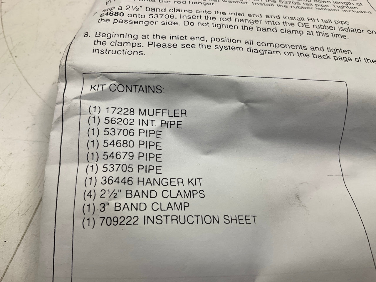 Dynomax 39468 Dual Exhaust System Kit 07-08 Silverado 1500 Crew Cab Short Bed